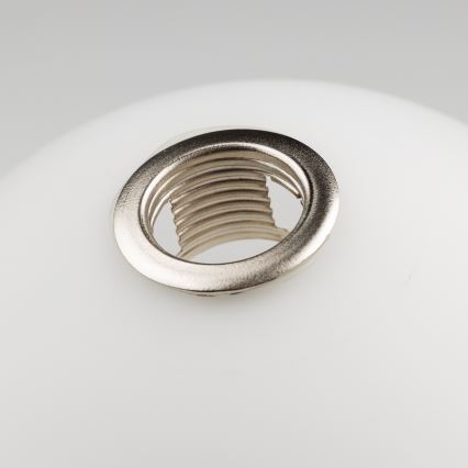 Abajur de rezervă din sticlă pentru lustră, aplică și lampă Brilagi MISTEL, MILLA d. 12 cm alb