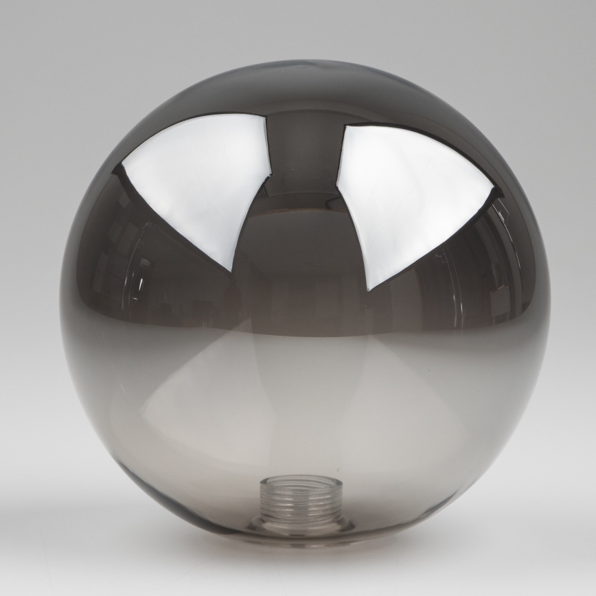 Abajur de rezervă din sticlă pentru lustră, aplică și lampă Brilagi MISTEL, MILLA d. 15 cm fumuriu