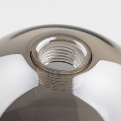 Abajur de rezervă din sticlă pentru lustră, aplică și lampă Brilagi MISTEL, MILLA d. 15 cm fumuriu