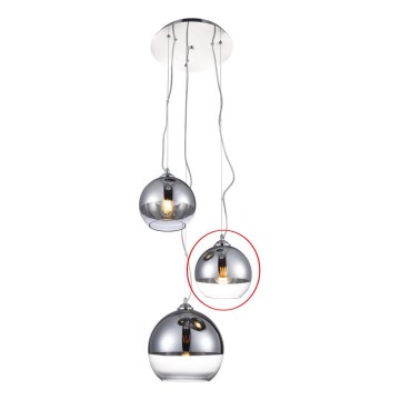 Abajur de rezervă din sticlă pentru lustră Azzardo BALL mic d. 18 cm