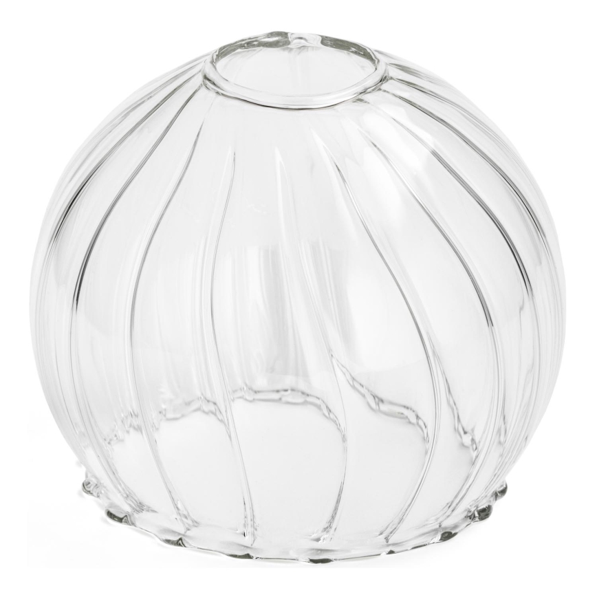 Abajur de rezervă din sticlă pentru lustră E14 d. 11 cm transparent