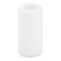 Abajur de rezervă din sticlă pentru lustră E14 d. 5,5 cm alb