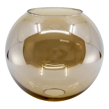 Abajur de rezervă din sticlă pentru lustră E27 d. 20 cm bej