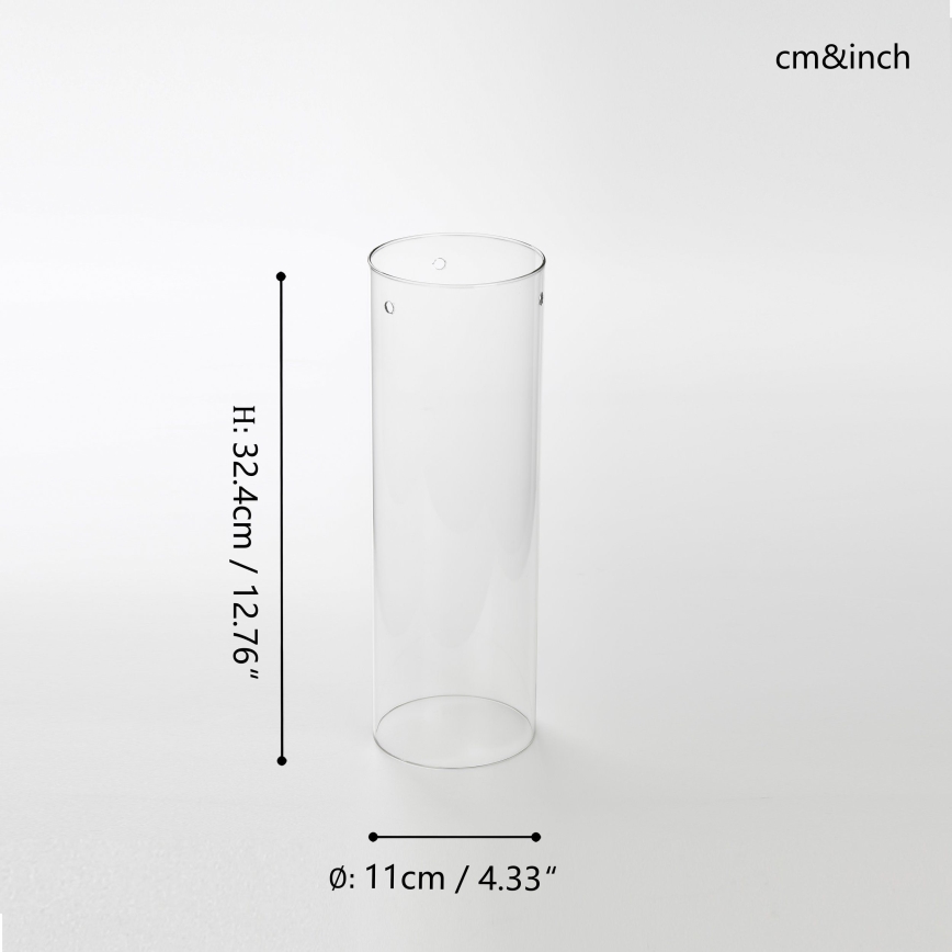 Abajur de rezervă din sticlă pentru lustră Eglo PINTO d. 11 cm exterior