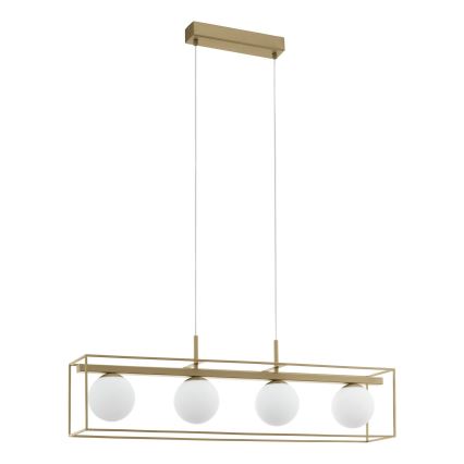 Abajur de rezervă din sticlă pentru lustră Eglo VALLASPRA d. 13,5 cm