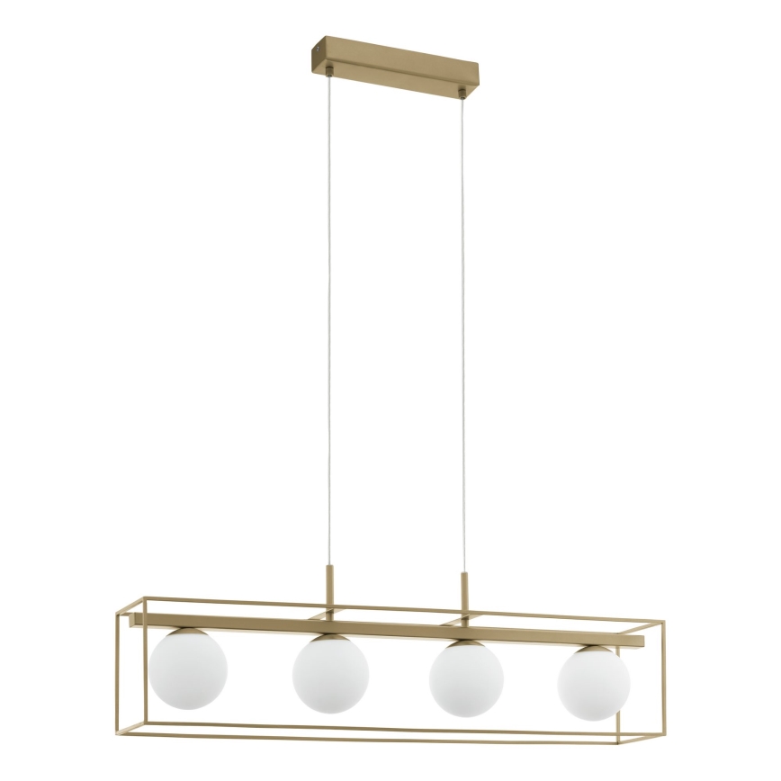 Abajur de rezervă din sticlă pentru lustră Eglo VALLASPRA d. 13,5 cm