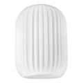 Abajur de rezervă din sticlă pentru lustră HARMA E27 21x14 cm alb