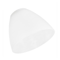 Abajur de rezervă din sticlă pentru lustră, lampă de masă, lampadar, aplică și plafonieră MIRANDA E27 110x130 mm alb