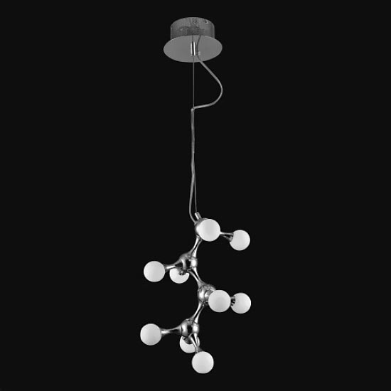 Abajur de rezervă din sticlă pentru lustră Prezent 64018 ATOMS G4