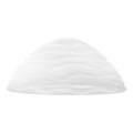Abajur de rezervă din sticlă pentru lustră SFERA E27 130x290 mm alb