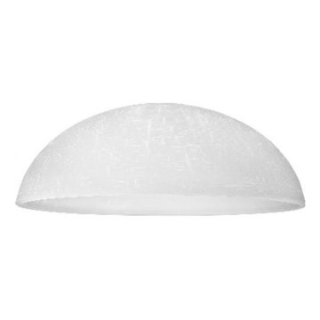 Abajur de rezervă din sticlă pentru lustră SFERA E27 14x30 cm alb