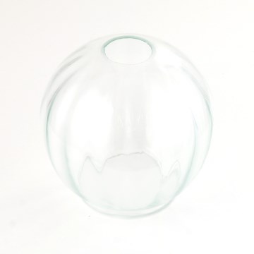 Abajur de rezervă din sticlă pentru lustru DEVI E27, diametru 18 cm, transparent