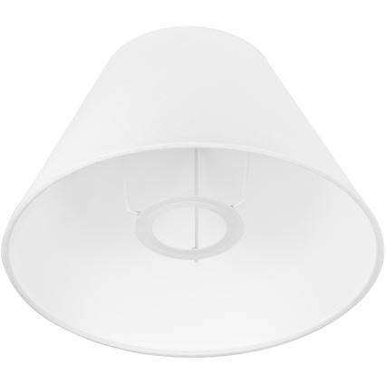 Abajur de rezervă din sticlă pentru lampă de masă JUTA E27 d. 19 cm alb