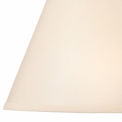 Abajur de rezervă din sticlă pentru lampă de masă JUTA E27 d. 19 cm crem