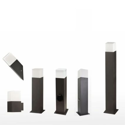 Abajur de rezervă pentru corp de iluminat de exterior NEW YORK E27 7,8x7,8 cm alb