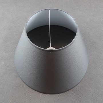 Abajur de rezervă pentru lampă de masă cu soclu E27, 24x40 cm, gri