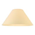 Abajur de rezervă pentru lampă de masă E14 21x11 cm galben