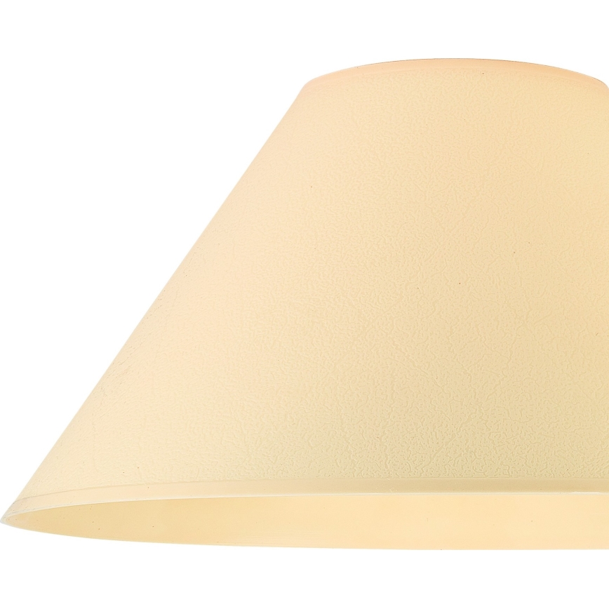 Abajur de rezervă pentru lampă de masă E14 21x11 cm galben