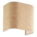 Abajur de rezervă pentru lampă de perete Ideal Lux GEA bej