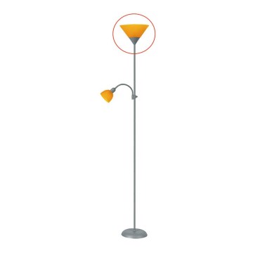 Abajur de rezervă pentru lampadar Rabalux 4026 ACTION E27 portocaliu mare