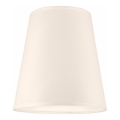Abajur de rezervă pentru lustră și aplică ELLIE E27 d. 15 cm crem