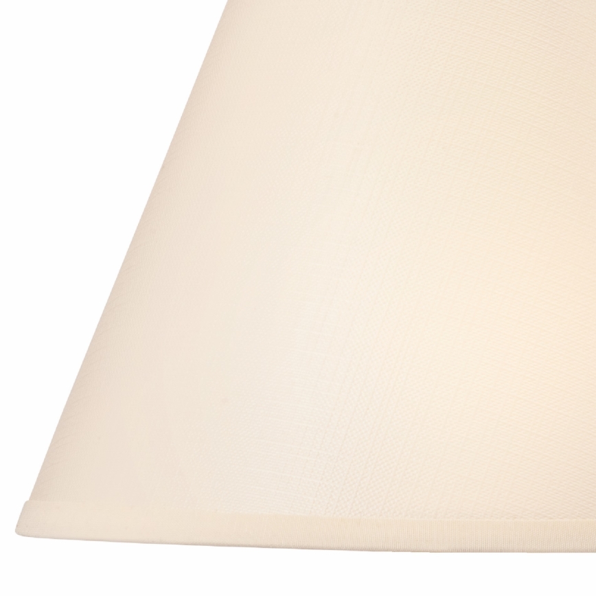 Abajur de înlocuire pentru lampă de masă JUTA, soclu E27, Ø 19 cm, crem