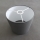 Abajur de schimb pentru candelabru PICO E14, diametru 18 cm, gri