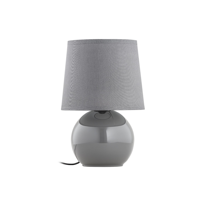 Abajur de schimb pentru candelabru PICO E14, diametru 18 cm, gri