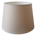 Abajur de schimb pentru lampă de masă cu soclu E27, diametru 30 cm, bej