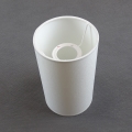 Abajur de schimb pentru lampă de masă TUBA, soclu E27, diametru 12 cm, alb