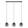 Abajur din sticlă de rezervă Eglo ARISCANI 170x155 mm negru