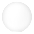 Abajur din sticlă de rezervă universal pentru MILO ECRU, COSMO E27, Ø 15 cm, alb