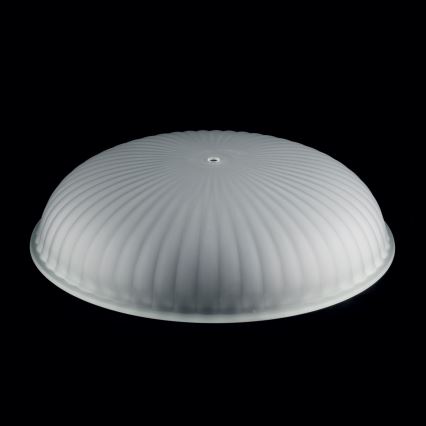 Abajur din sticlă universal ROCCA pentru soclu E27, Ø 40 cm, alb