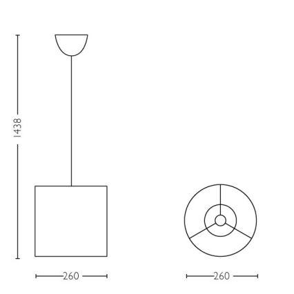 Abajur DISNEY FINDING DORY E27 d. 26 cm Philips 71751/90/26
