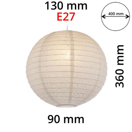 GLOBO 16910 - Lustră pe cablu VARYS 1xE27/60W/230V