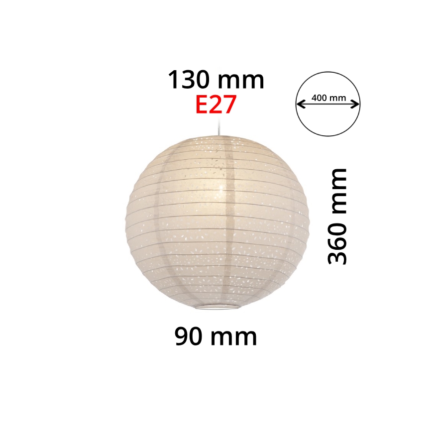 GLOBO 16910 - Lustră pe cablu VARYS 1xE27/60W/230V