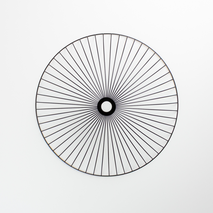 Abajur universal CURITIBA, Ø 60 cm, negru