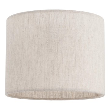 Abajur universal de schimb WALEC pentru soclu E27, Ø 20 cm, maro