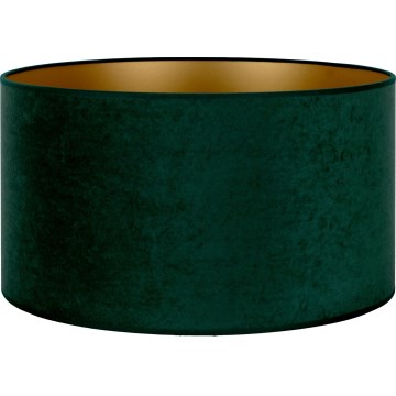 Abajur universal Duolla VELVET E27 d. 35 cm verde/auriu