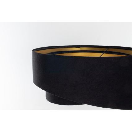Abajur universal GALAXY E27 d. 45 cm negru/auriu