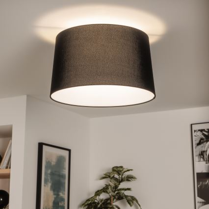 Abajur universal KERIA, diam. 45 cm, negru