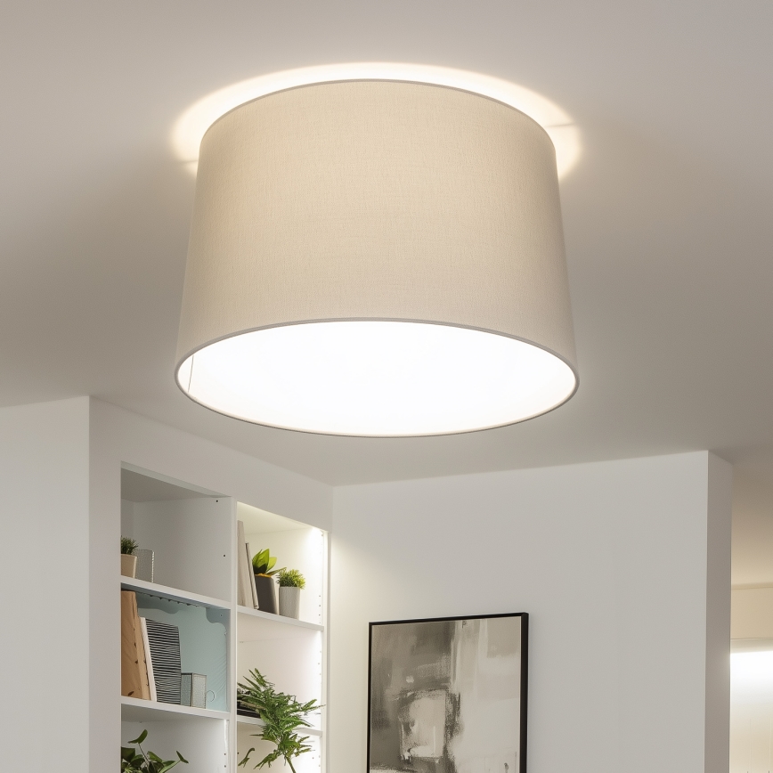 Abajur universal KERIA, diametru 45 cm, gri