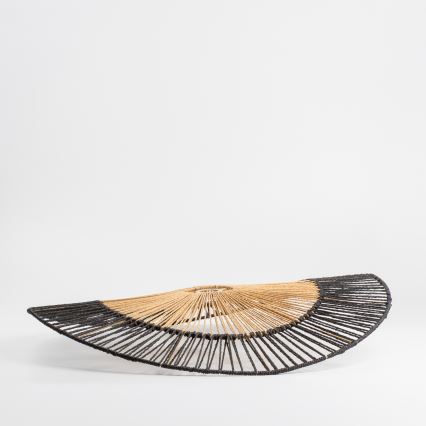 Abajur universal KERIA, diametru 80 cm, maro/negru