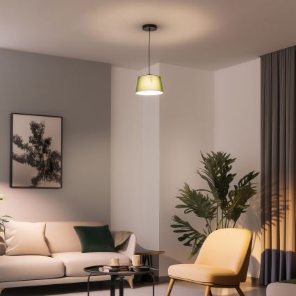 Abajur universal KERIA, Ø 25 cm, verde