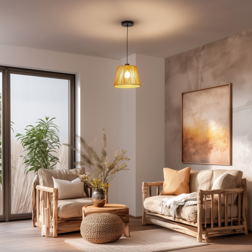 Abajur universal KERIA, Ø 28 cm, maro