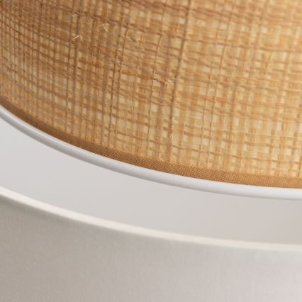 Abajur universal KERIA Ø 30 cm, bej/alb