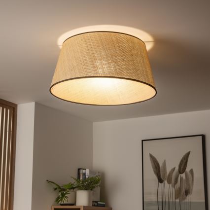 Abajur universal KERIA, Ø 50 cm, bej