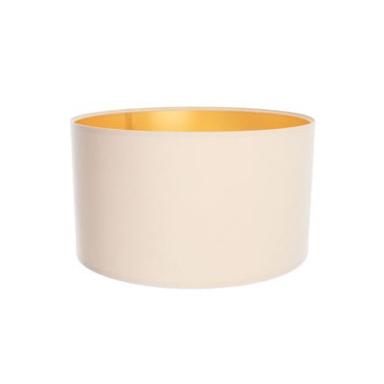Abajur universal STANDART E27 d. 45 cm crem/auriu
