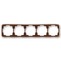 ABB 3901A-B50 H - Ramă pentru 5 module TANGO maro