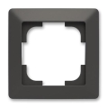ABB 3901T-A00010 137 - Rama simplă ZONI negru mat